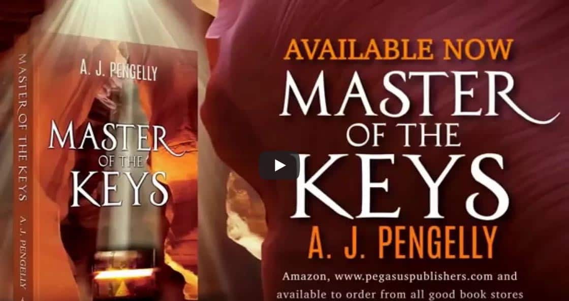 Book Trailer Master of the Keys by A J  Pengelly