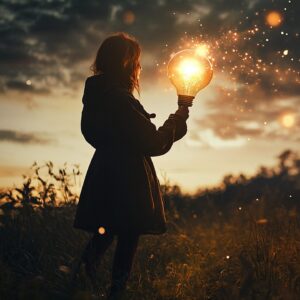 Holding the light when dealing with negative people and events